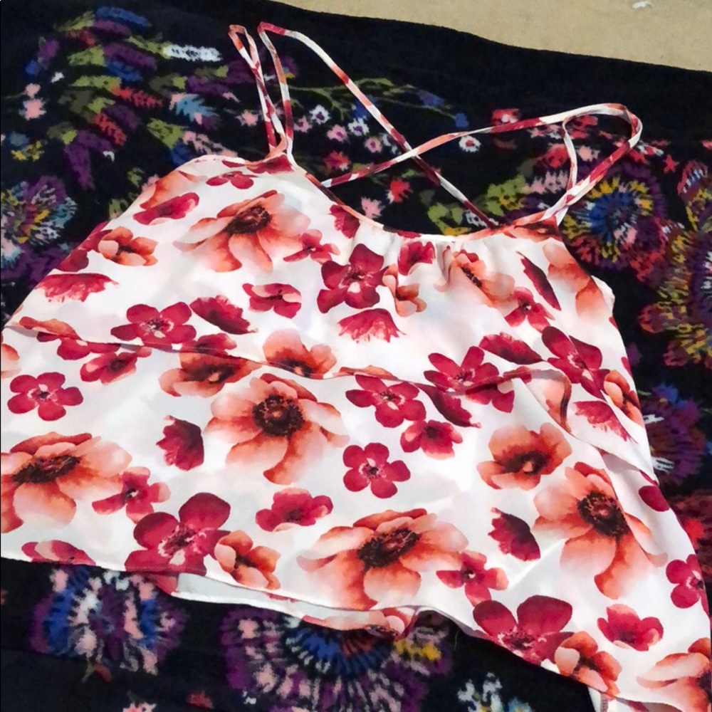 Forever 21 cross back blouse
